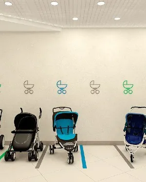 Колясочные на первых этажах